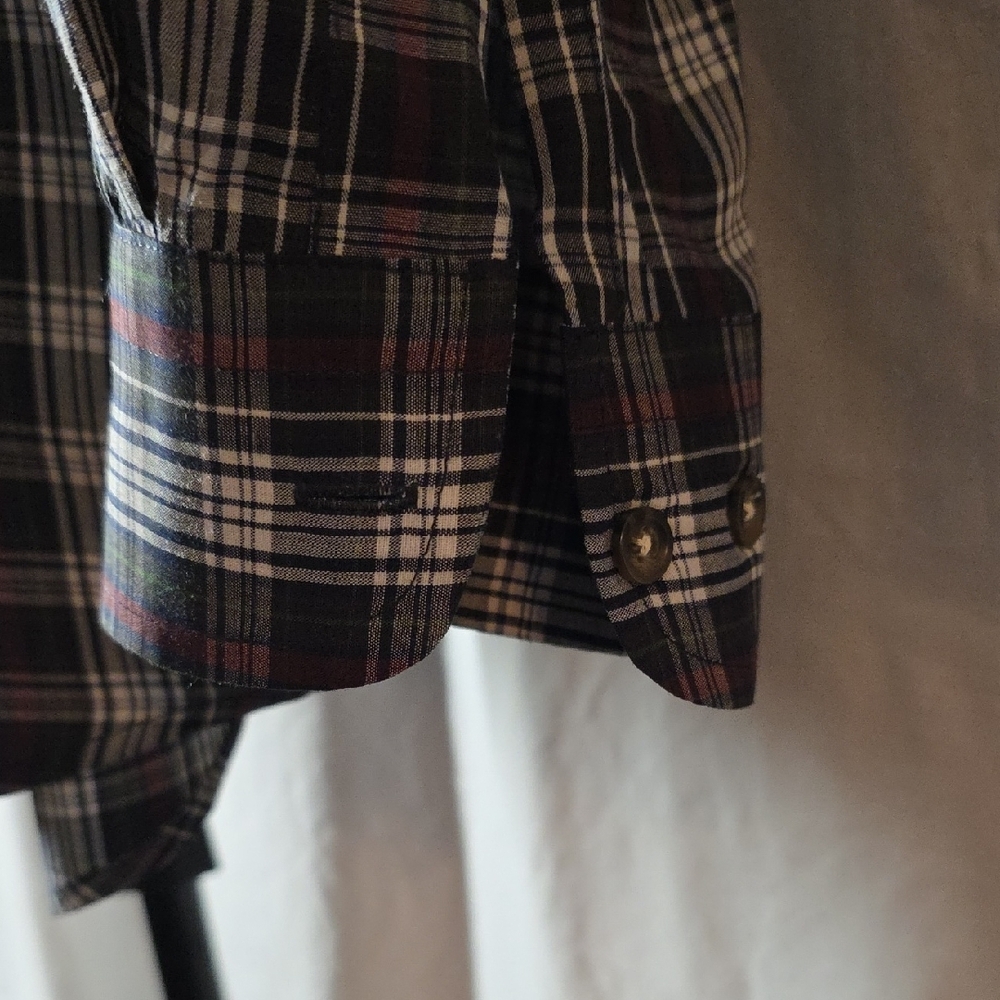 Duck Head Black and White Casual Button Down Shirt - Picture 6 of 13